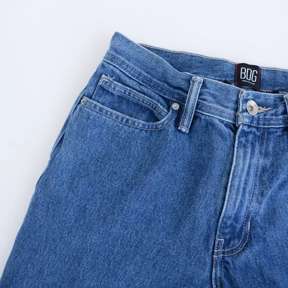 BDG Mid-Wash Straight Leg Denim Jeans Size 29/30 - Picture 8 of 11